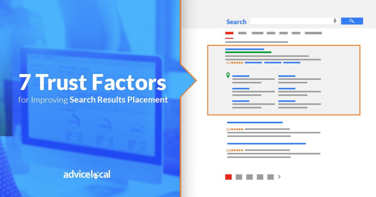 7 Trust Factors for Improving Search Results Placement