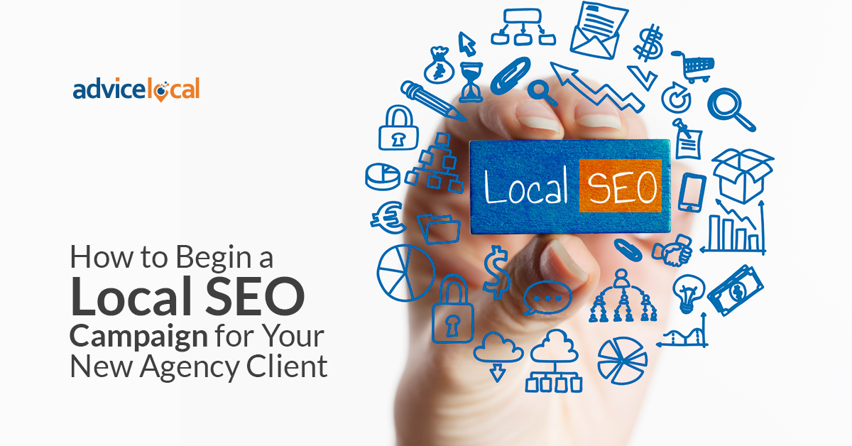 Local SEO campaign for digital agencies.