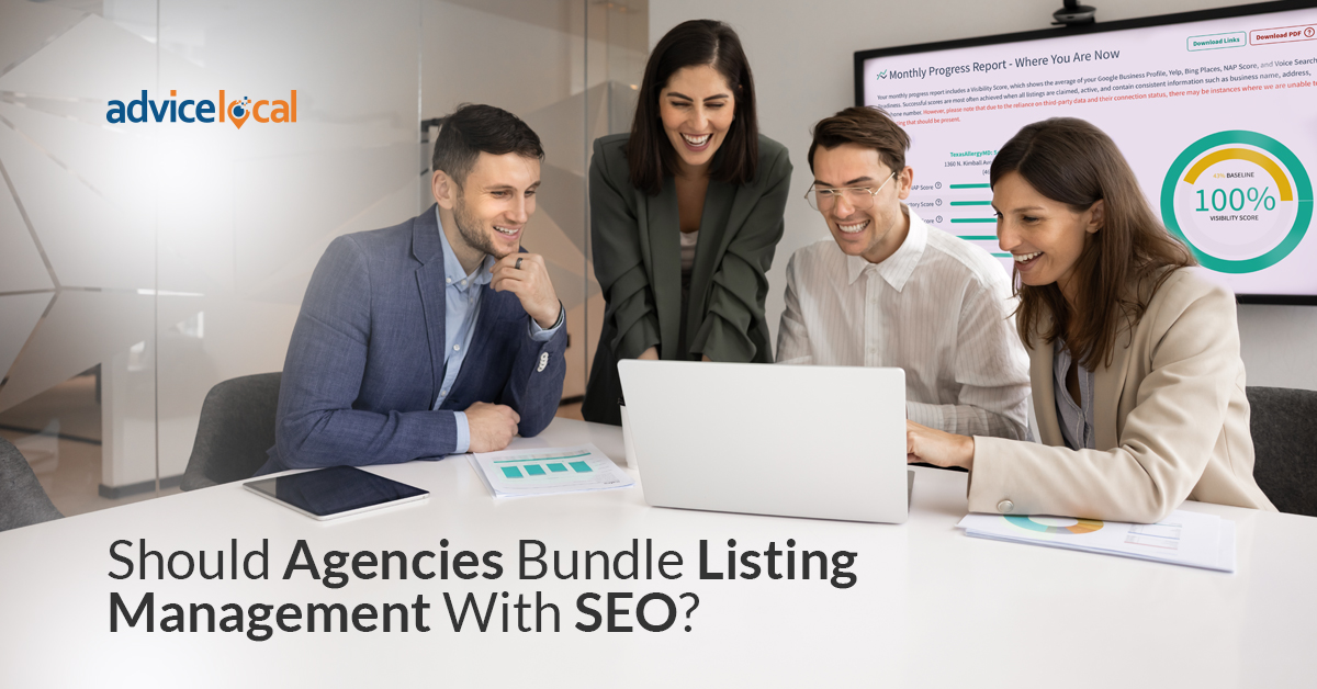 Listing management and SEO bundles.