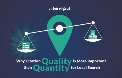 Why Citation Quality is More Important than Quantity for Local Search