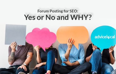 Forum Posting for SEO: Yes or No and WHY