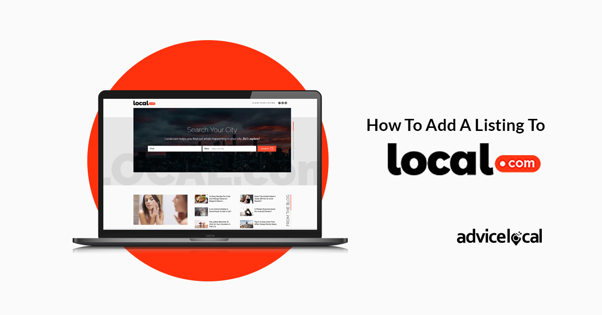 How To Add A Business Listing To Local.com