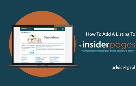 How To Add A Listing To Insider Pages