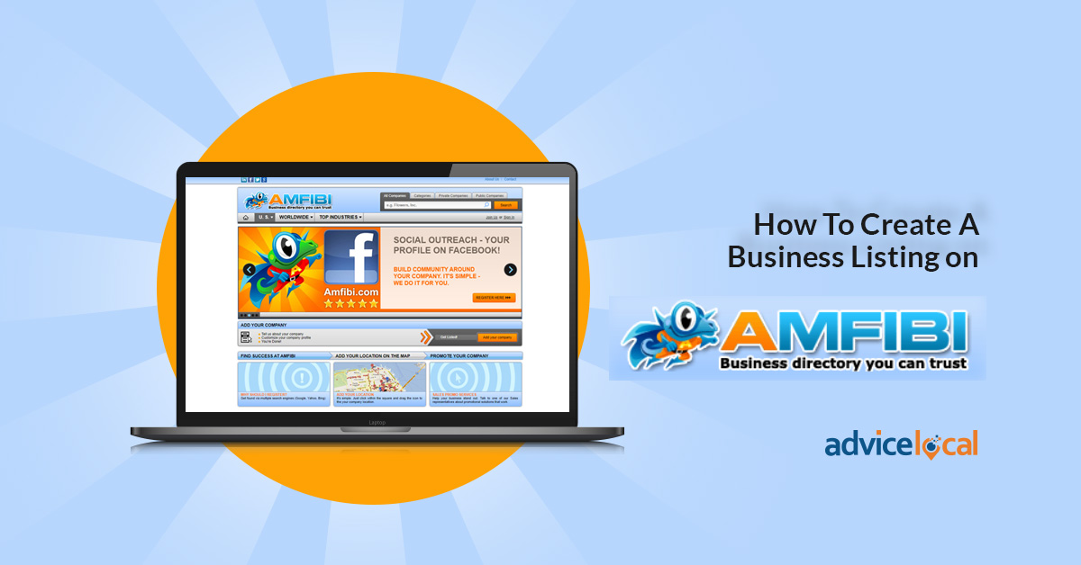 How To Create A Business Listing on Amfibi