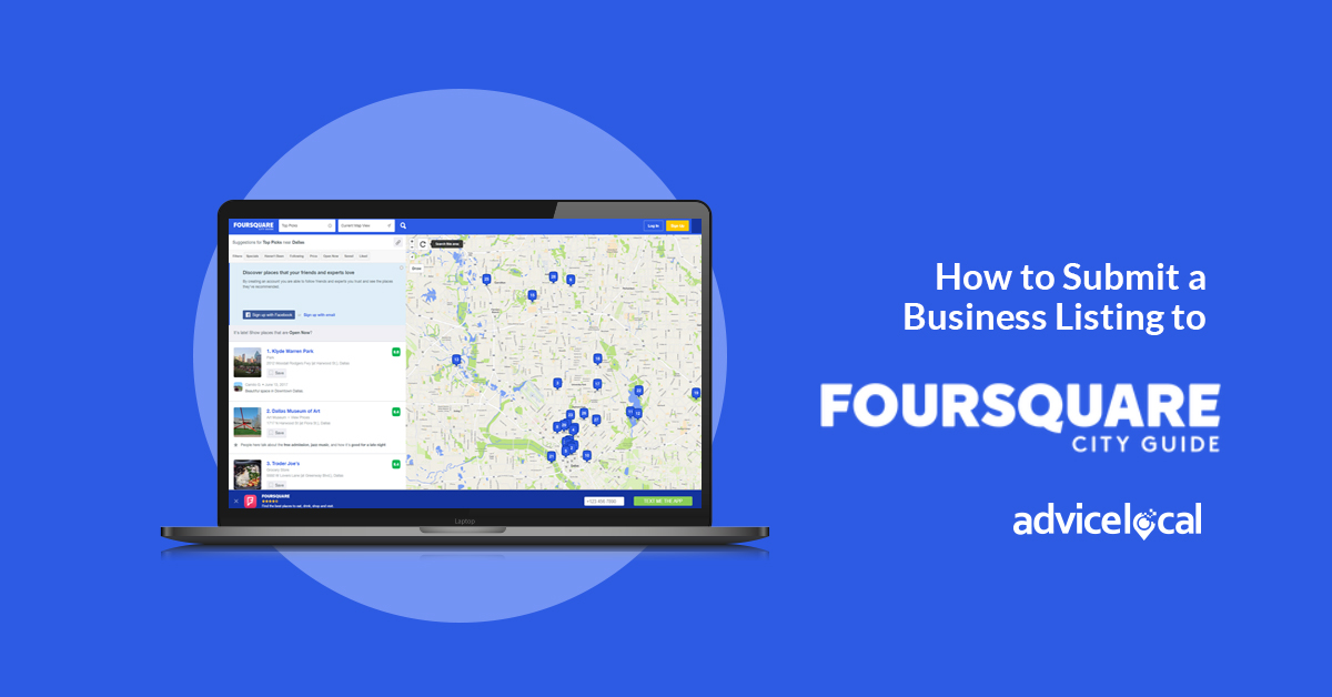 How to Submit a Business Listing to Foursquare