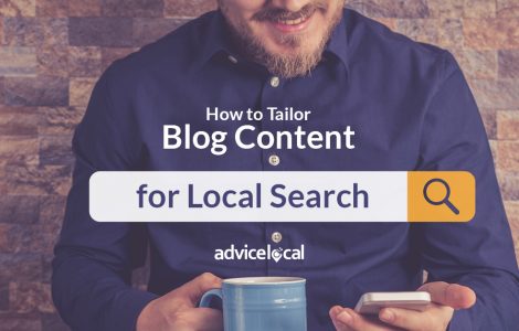 How to Tailor Blog Content for Local Search