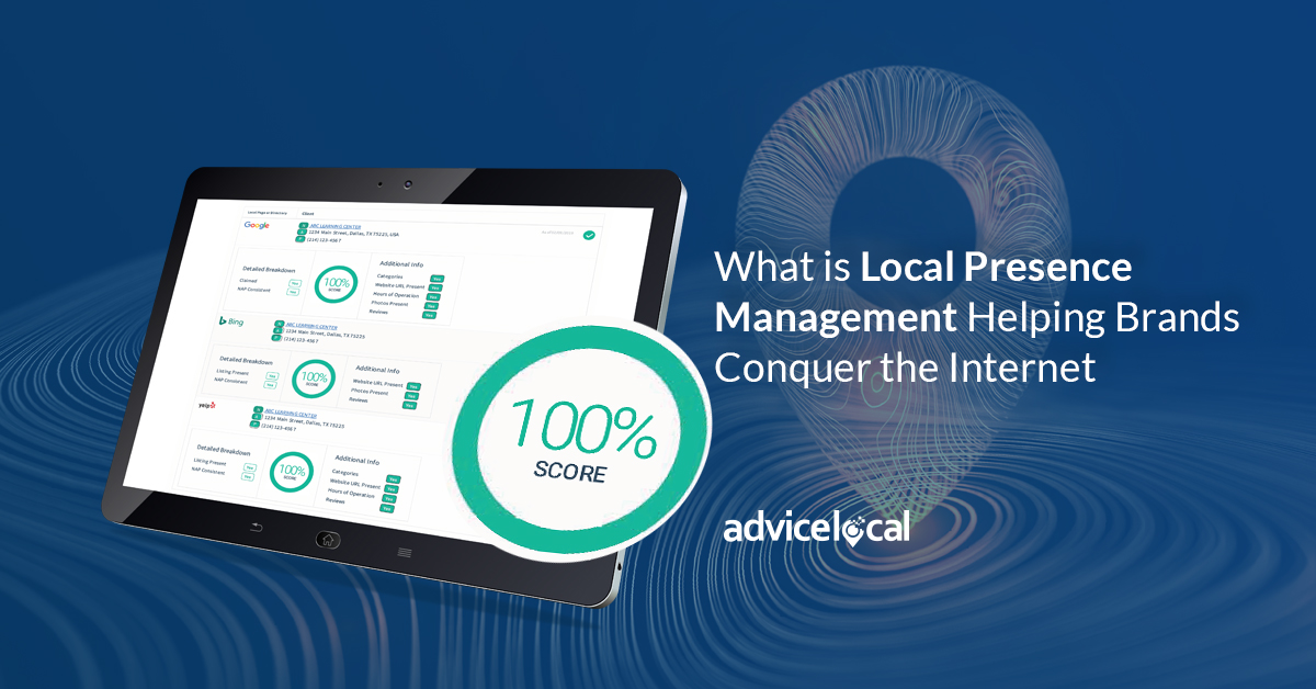 Local Presence Management - helping brands conquer the internet