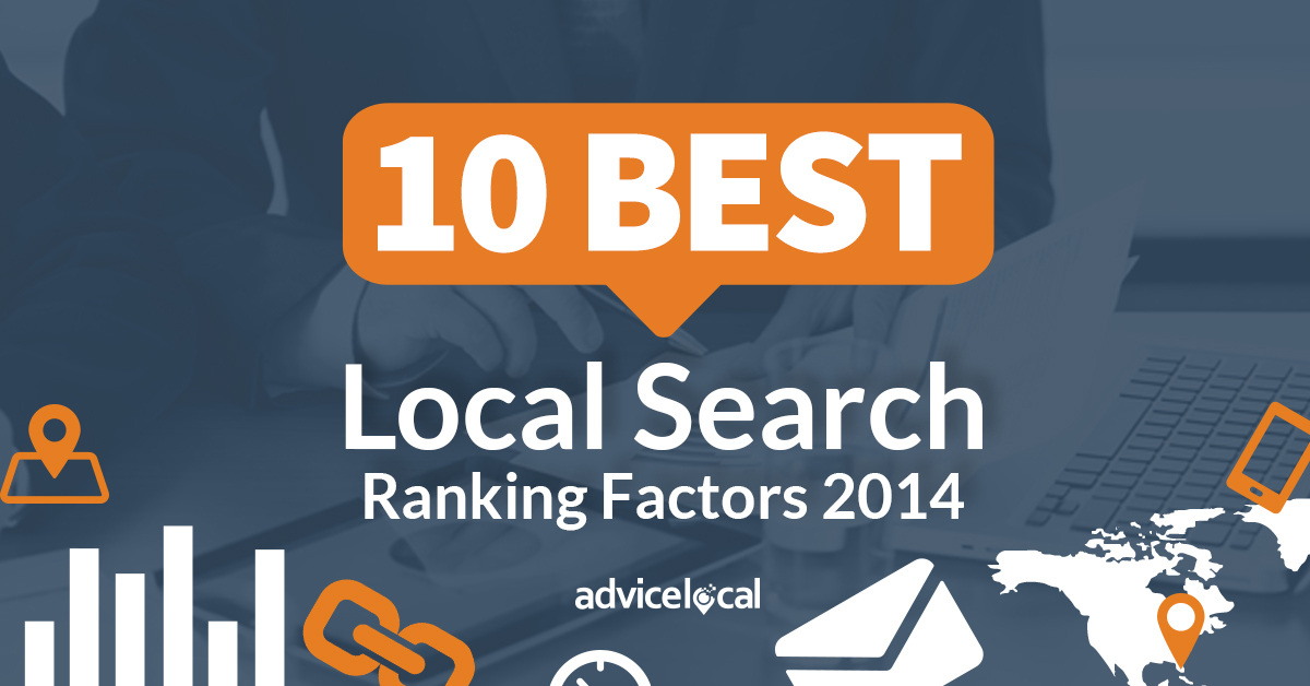 Local Search Ranking Factors 2014 Infographic