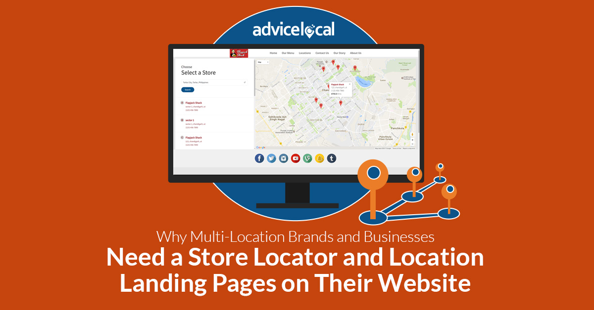 Multi Location Brands Business Store Locator