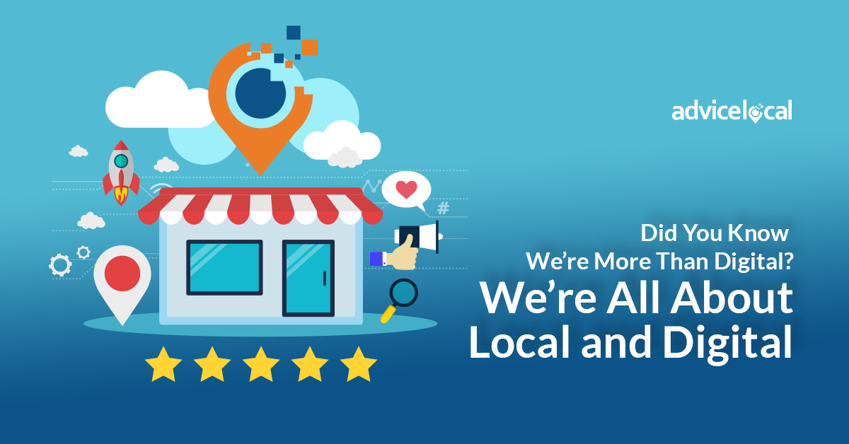 Everything’s All About Local… Advice Local That Is!