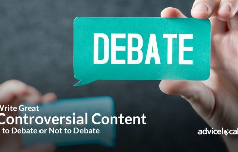 Write Great Controversial Content - to Debate or Not to Debate