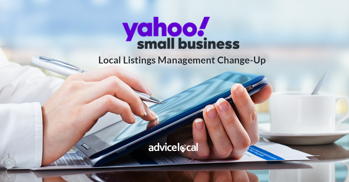 Yahoo! Local Listings Management Change-Up