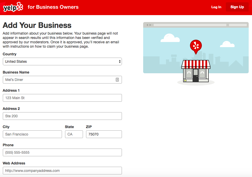 How to Add a Business on Yelp