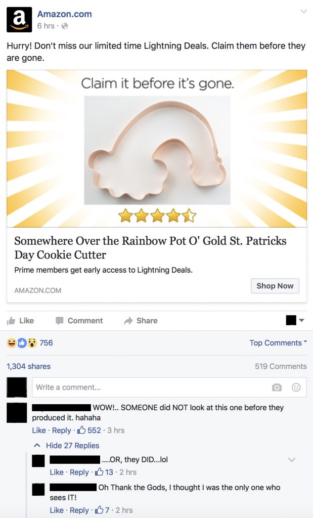 Amazon's Cookie Cutter Marketing Gimmick