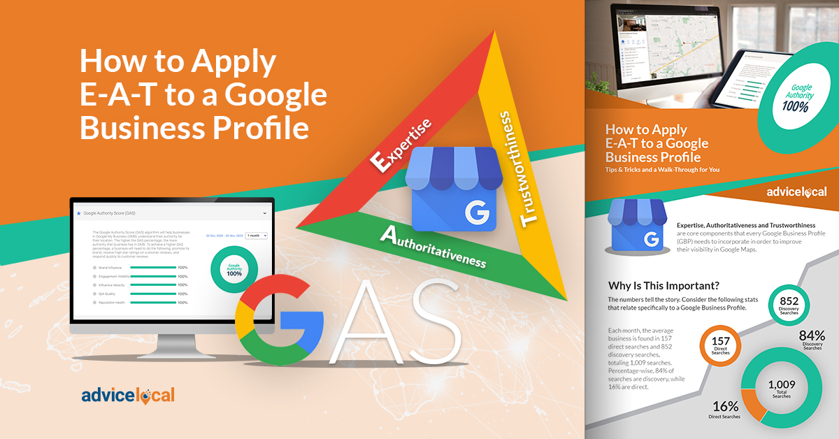 How to Apply Google EAT to a Google Business Profile [#Infographic]