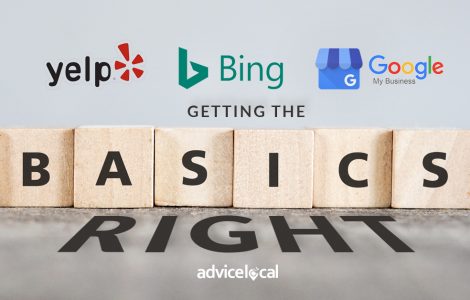 Basics of Yelp, Bing & Google My Business