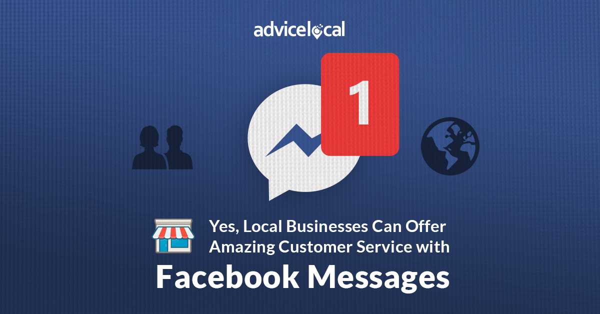 Local Business using Facebook Message for Customer Service