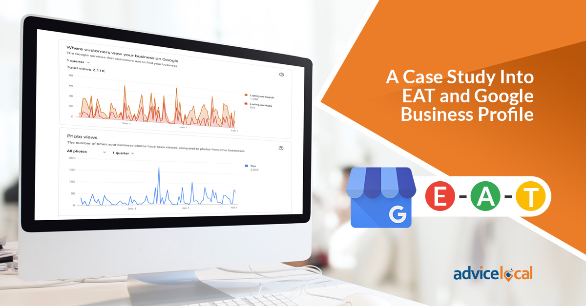 A Case Study Into EAT and the Google Business Profile