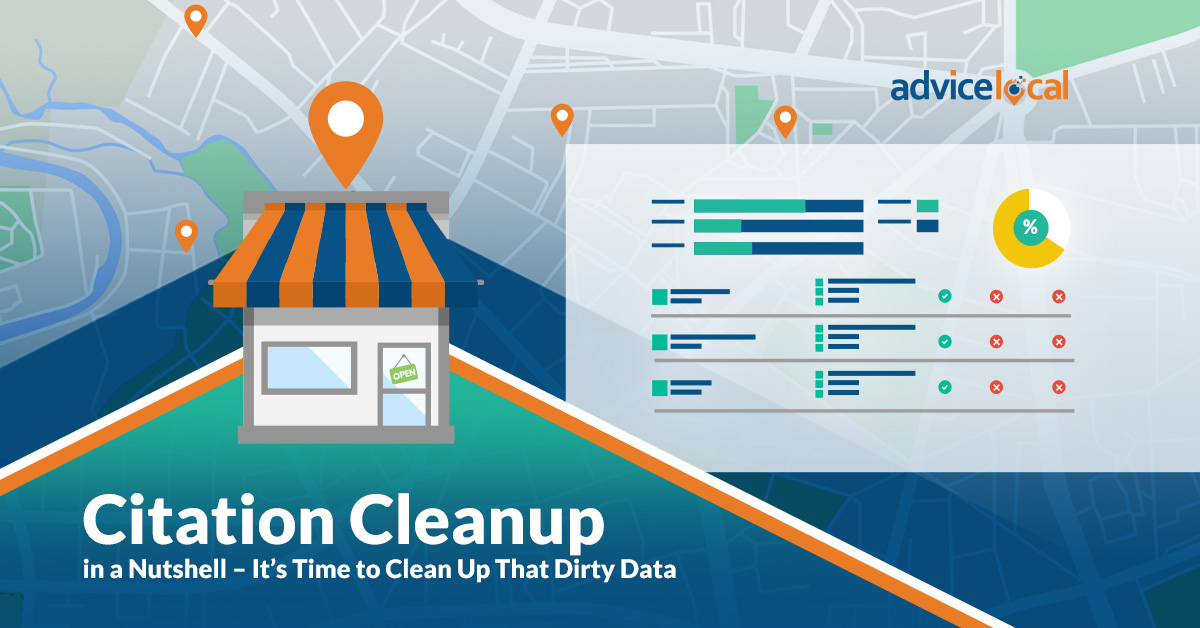 Citation Cleanup in a Nutshell – It’s Time to Clean Up That Dirty Data