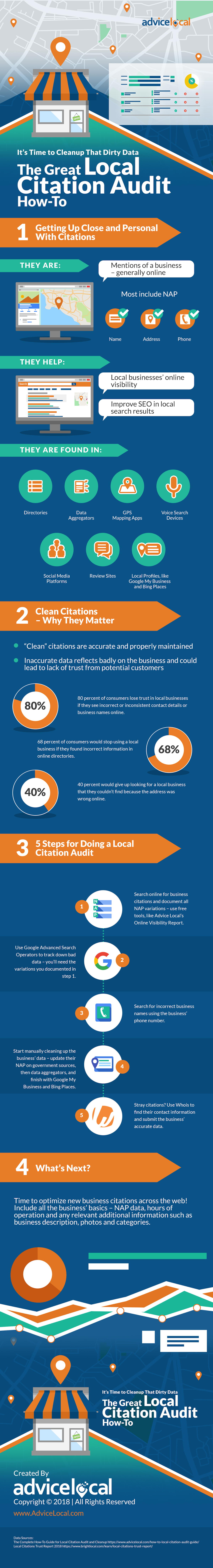 Citation Audit and Cleanup Infographic