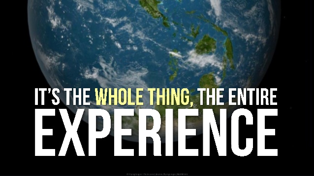 Content Is part of the Whole Experience