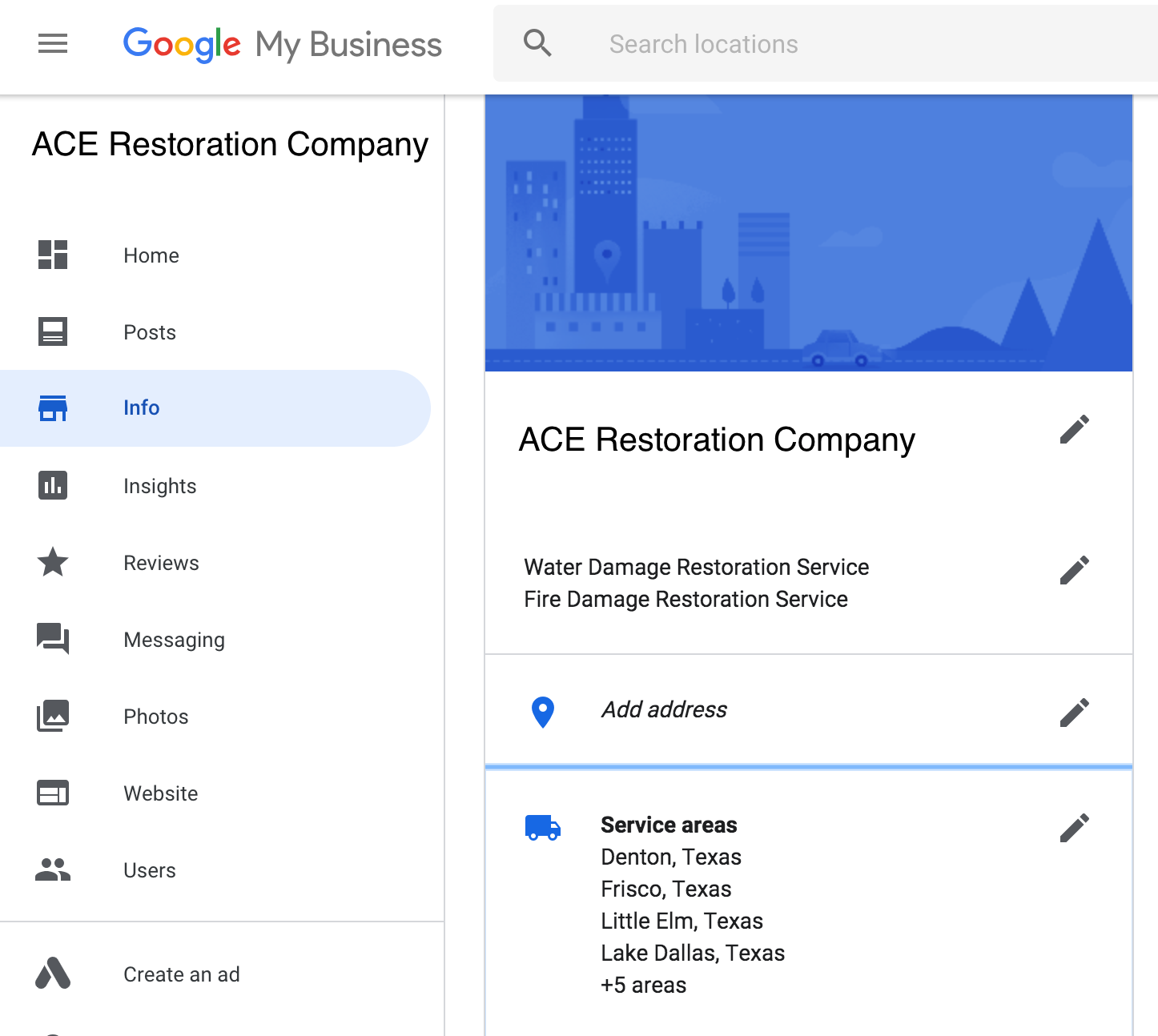 Google My Business - Service-Area Businesses