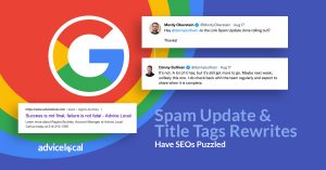 Google’s Spam Update & Title Tags Rewrites Have SEOS Puzzled