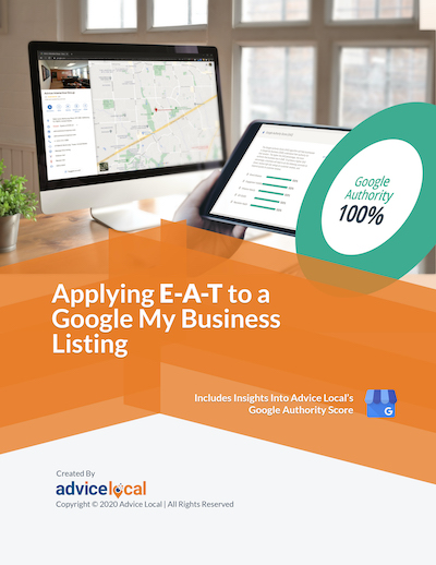 Applying E-A-T to a Google My Business Listing