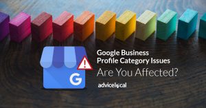 Google Business Profile Category Issues