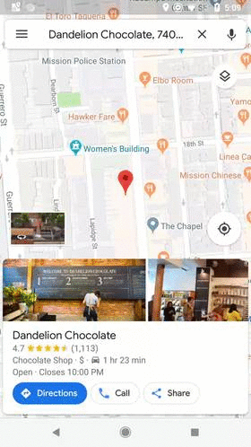Google My Business and Maps Follow Button