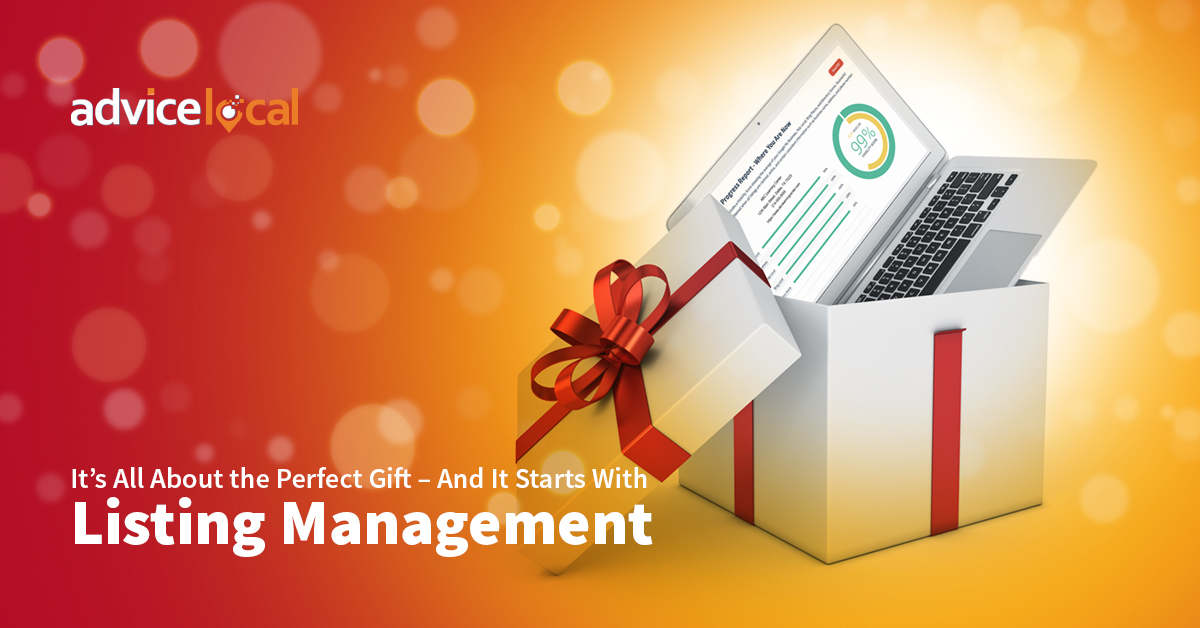 Listing management and SEO are exactly what your clients need ahead of the holiday season.