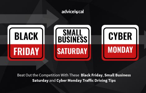 Beat Out the Competition With These Black Friday, Small Business Saturday and Cyber Monday Traffic-Driving Tips