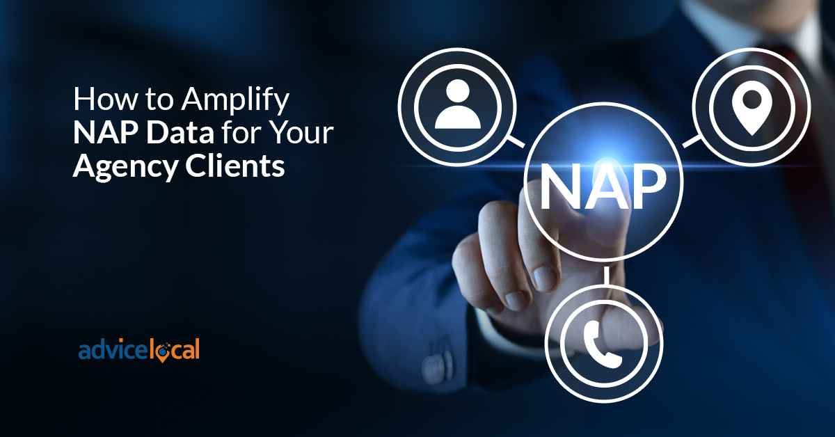 Successfully amplifying client NAP data.