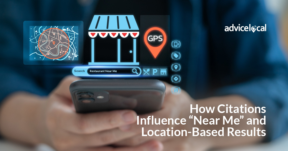 Citations for location-based search results.