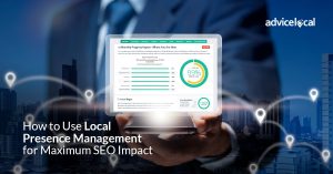 Local presence management for SEO.