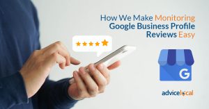 How to monitor Google Business Profile reviews.