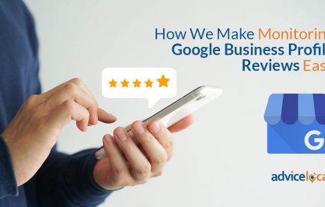 How to monitor Google Business Profile reviews.