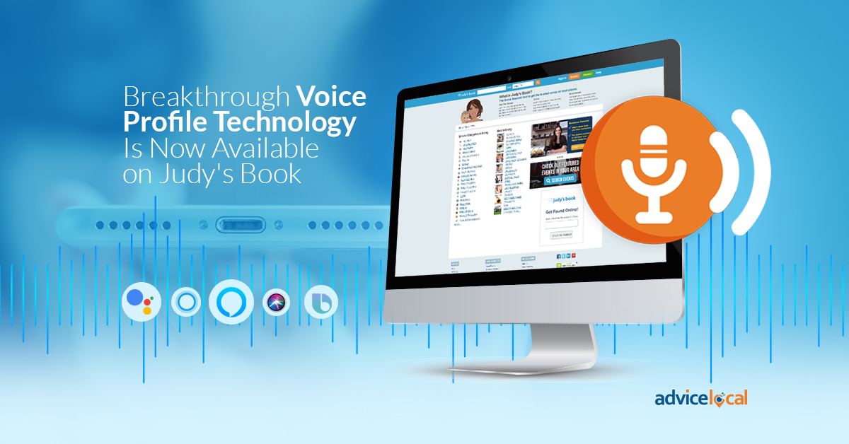 Judy’s Book Voice Profile Technology Helps Businesses Get Found by Voice Assistants