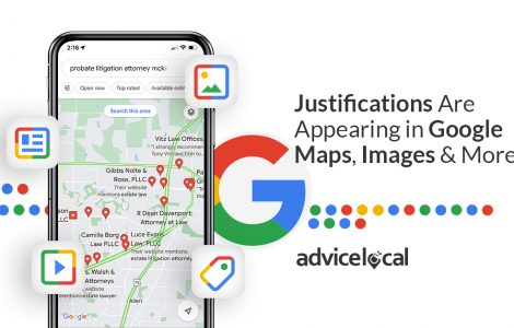 Justifications Are Appearing in Google Maps, Images & More