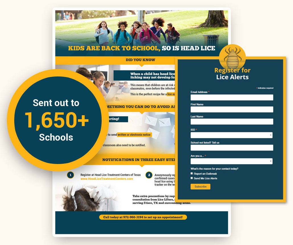 Dallas-Fort Worth Lice Treatment Resource Center Case Study