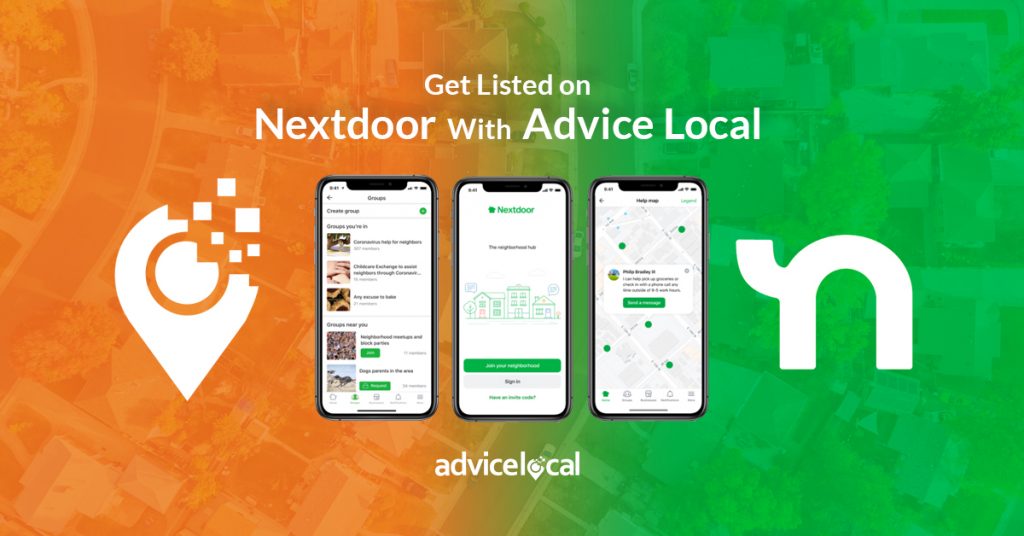 Get Listed on Nextdoor With Advice Local | Advice Local