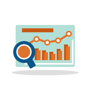 Track a business's online reputation