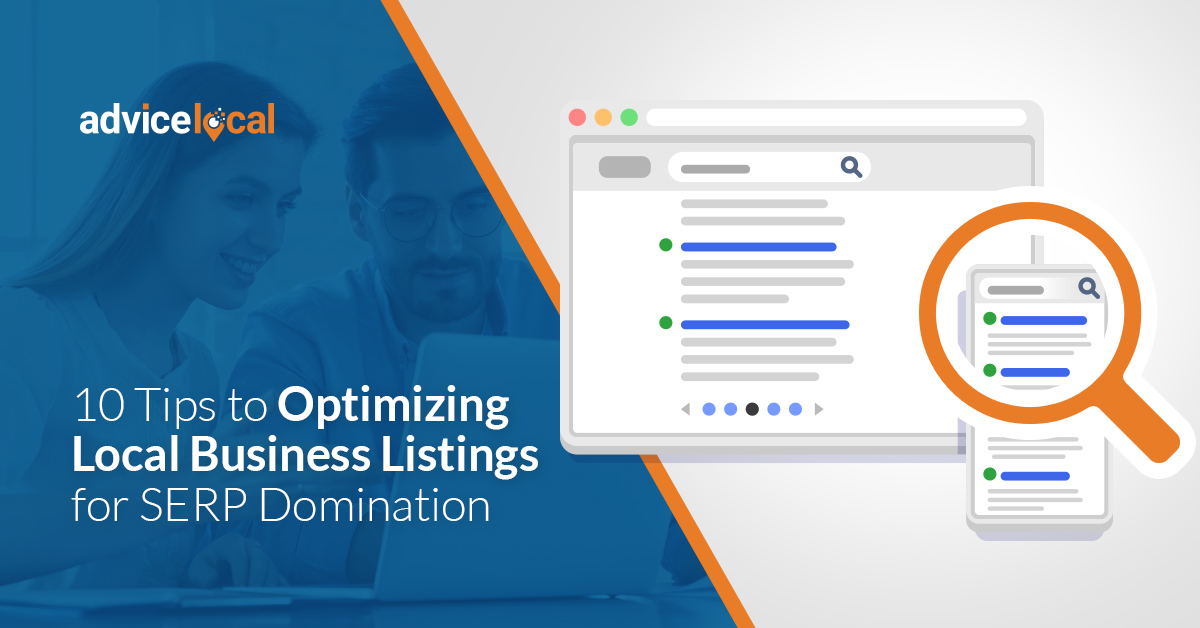 Business listings optimization tips.