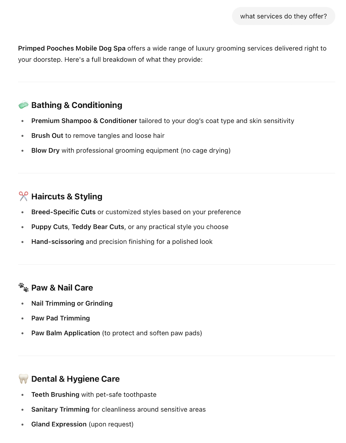 Services chatgpt example.
