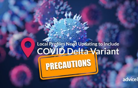 Update Local Profiles With COVID Delta Variant Precautions