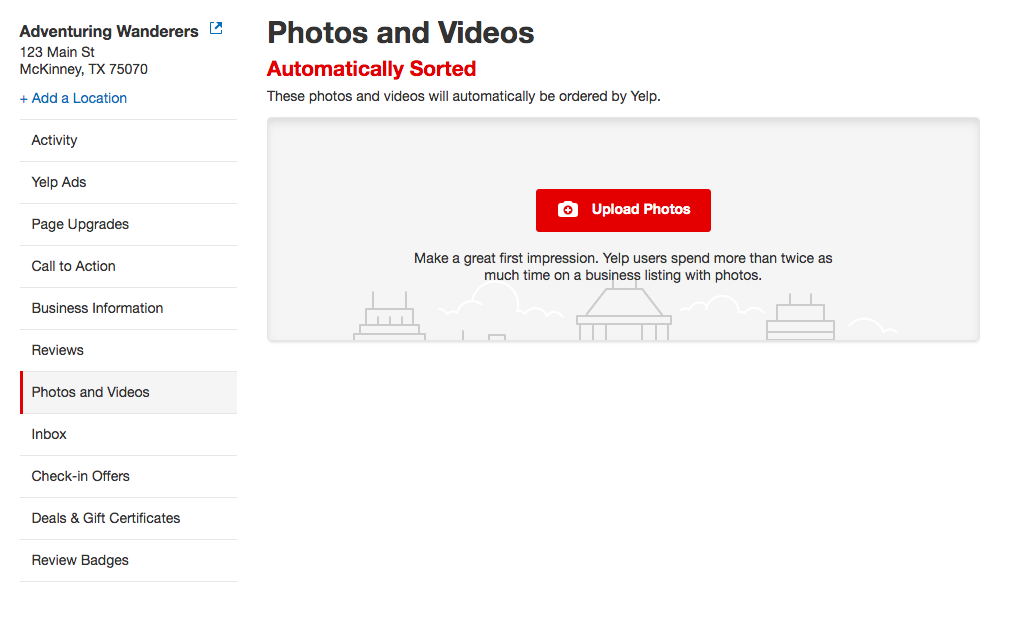 How to Upload Photos to Yelp