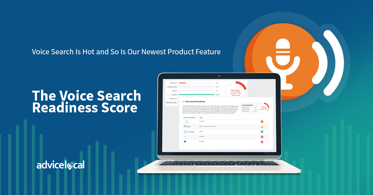 Our Newest Product Feature – The Voice Search Readiness Score