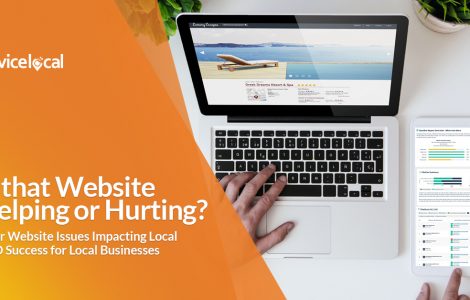 Website Local SEO Issues