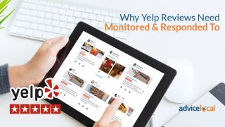 Yelp review monitoring.