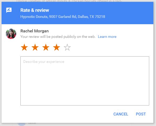 google review update